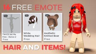 NEW FREE ITEMS YOU MUST GET IN ROBLOX! *COMPILATION*