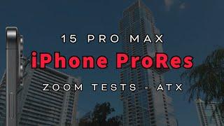 iPhone 15 Pro Max: 5x ZOOM Tests - Handlheld HDR Video and Photos in AUSTIN