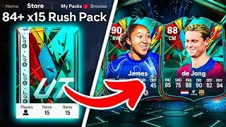 84+ x15 TOTAL RUSH PACKS!  FC 25 Ultimate Team