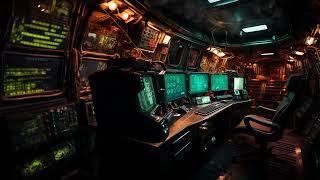 Spaceship Tech & Armory Deck. Sci-Fi Ambiance for Sleep, Study, Relaxation