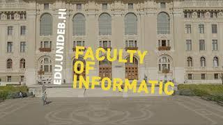 Get ready for an amazing experience at the Faculty of Informatics.