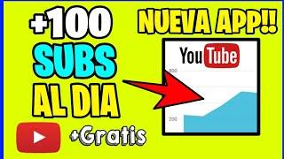 APPS para CONSEGUIR SUSCRIPTORES REALES|Como TENER MAS SUSCRIPTORES y VISITAS En YOUTUBE