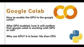 Google Colab GPU | How GPU enable in google colab? | How to check GPU is enabled in Google Colab?