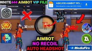 Free Fire Auto Headshot Config File Macro Aimbot + No Recoil Regedit ‼️ Antiban VIP Script 