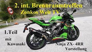 Motorrad | Motorcycle  2. int. #Brennraumtreffen 2024 Teil 1 Vorstellung #Kawasaki #ZX4RR und #W800