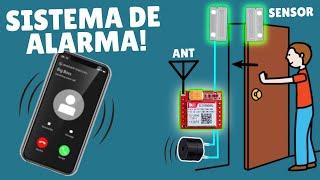 HICE ESTA ALARMA que TE ALERTA con una LLAMADA!