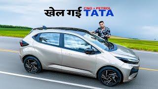 Tata Altroz 2025 i-CNG and Petrol Drive Review - King Indian