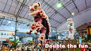 Yi Wei Athletic Association | Lion dance at the Hokkien Lam Ann Festival | Singapore | Part 2