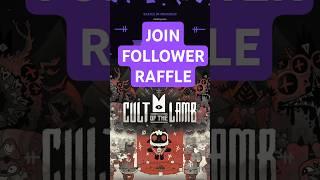 How to join Cult of the Lamb follower raffle on Twitch mobile. #shorts