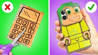 DIY Cardboard Phone?! Fun Cardboard DIYs and Fidgets