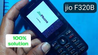 jio F320B display graphic problem solution