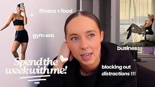 vlog: entering my healthy, fit, successful era ‍