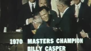 KSL Sports Archive: Billy Casper wins 1970 Masters