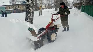 Снегоуборщик для мотоблока своими руками