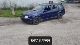 Dismantling A 2004 Volkswagen Jetta 1.9L TDI 5 Speed Automatic