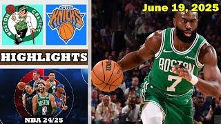 HIGHLIGHTS | Boston Celtics vs New York Knicks | NBA Today
