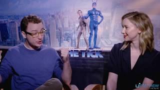 Griffin Newman and Valorie Curry on Balancing Drama and Comedy in 'The Tick'