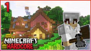 My Favourite Starter Base Yet! | Minecraft 1.16 Hardcore Ep.1