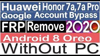 Honor 7A [AUM] L29 ByPass FRP lock or Remove Google