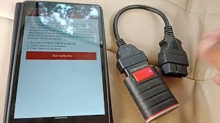 THINKDIAG /DIAGZONE/DZ INSTALLATION/ACTIVATION  ON ANDROID TABLET / PHONE AND TESTING ON SKODA LAURA