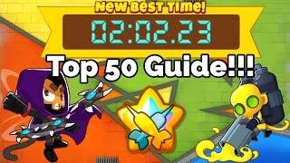 Btd6 Race “Ceramic Flood” ~By FuryBlade787 In 2:02.23 Top 50 Guide!!!