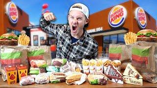 13,000+ CALORIE BURGER KING CHALLENGE! (100$ CHALLENGE)