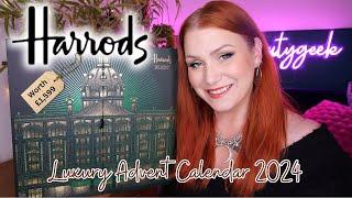 HARRODS LUXURY BEAUTY ADVENT CALENDAR 2024 FULL UNBOXING | WORTH £1,599 !!