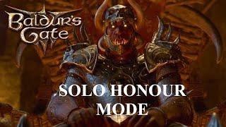 Baldur's Gate 3: Solo Sarevok Fight | Honour Mode