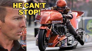 Top Fuel Motorcycle Race GONE WRONG! 