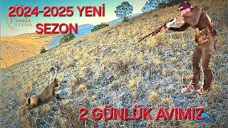 2024-2025 TAVŞAN KEKLİK AVI (2 GÜNLÜK) TAVŞANI DELİKTEN ÇIKARDIK охота на кроликов hare hunting أرنب