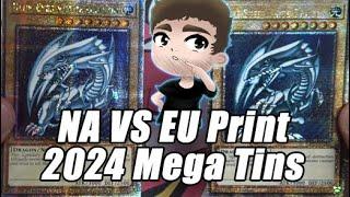 EU Print VS NA Print 2024 Yu-Gi-Oh Mega Tin Edition!!!