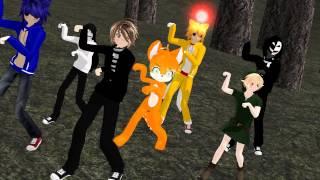 [MMD] - Creepypasta and Fox - What does the fox say?