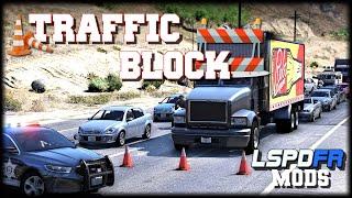 New Mod for LSPDFR | Traffic Block | Easy to Install | #lspdfr #gtav