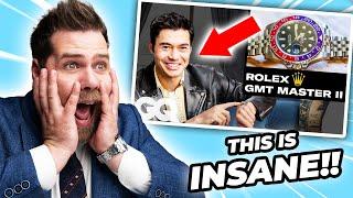 Watch Expert Reacts to Henry Golding's UNBELIEVABLE Watch Collection