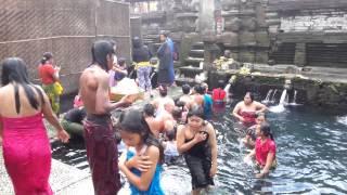 Holy Waters in a Balinese Temple