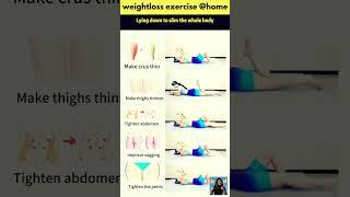 weight loss exercise at home#shorts #reducebellyfat #yoga #fitnessroutine