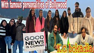 Day with Bollywood Legends and Youtube sensations | K.C Bokadia & Zarina Wahab | Good News very soon