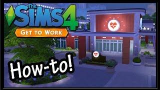 Sims 4 Tutorial: How To Replace Get To Work Career Lots!