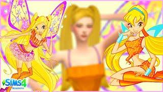 WINX CLUB STELLA ‍️ | CREATE A SIM  | THE SIMS 4  | the sims 4 türkçe cas winx club