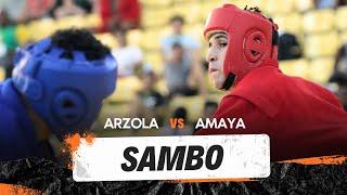 AMAYA Paul vs ARZOLA Emanuel. Pan American Sambo Championships 2023