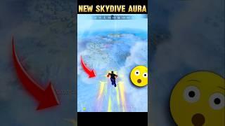  Unveiling the Legendary Winged Aura : Free Fire Skydive Skin Review  #shorts