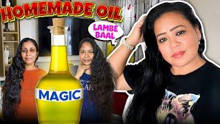 Baal Lambe Karne Wala Tel Ghar Mein Bana Liya  | Bharti Singh | Haarsh Limbachiyaa | Golla