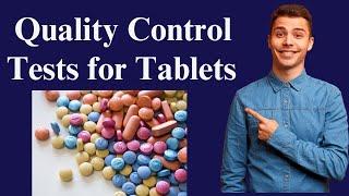 Full Details of Quality Control Tests for Tablets #qualitycontrol #qualitylab #pharma