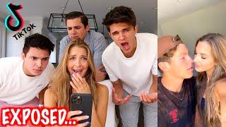 OVERPROTECTIVE BROTHERS REACT TO MY CRINGEY TIKTOKS!!