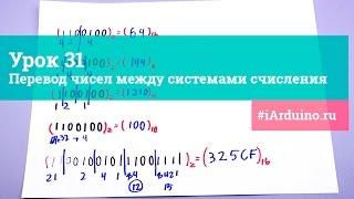 Урок 32. Перевод чисел между системами счисления