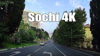 Sochi 4K - Driving Downtown - Russia