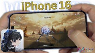 iPhone 16 Wuthering Waves Gaming review | FPS & Battery Drain test