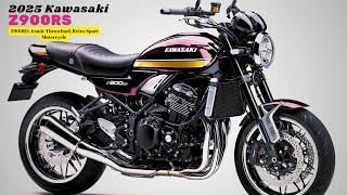 Z900RS, Iconic Throwback Retro Sport Motorcycle | 2025 Kawasaki Z900RS