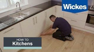 How to Fit a Kitchen Plinth, Pelmet and Cornice with Wickes