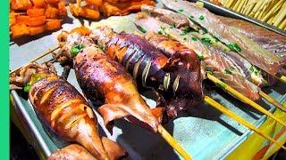 Filipino Street Food at Roxas Night Market in Davao! CHEAPEAST Street Food Market in the WORLD!